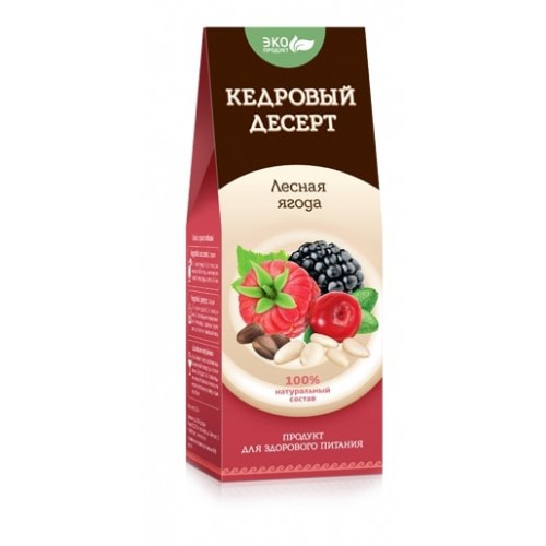 Кедровый десерт Лесная ягода  г. Орехово-Зуево  